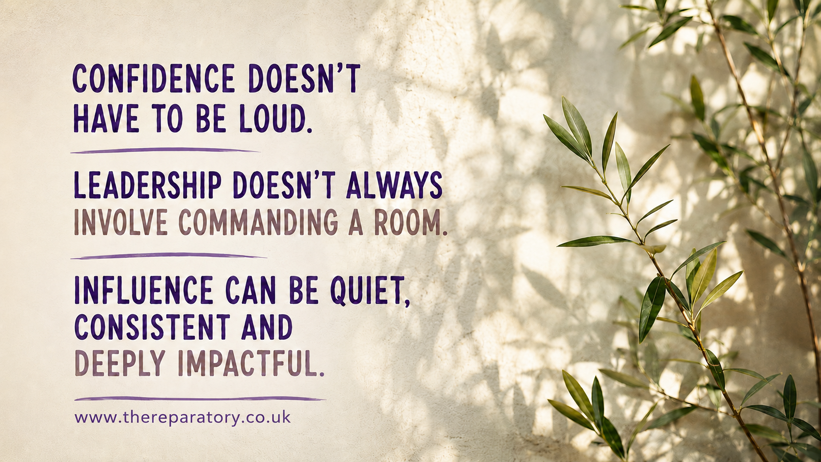 Illustration — diversity of temperament and quiet strength